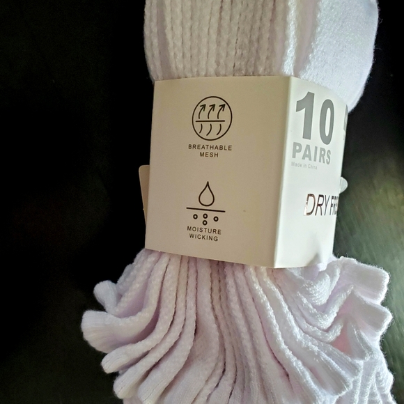 Dry Fresh 10 pairs Womans low cut length, low cut breathable - Picture 2 of 3